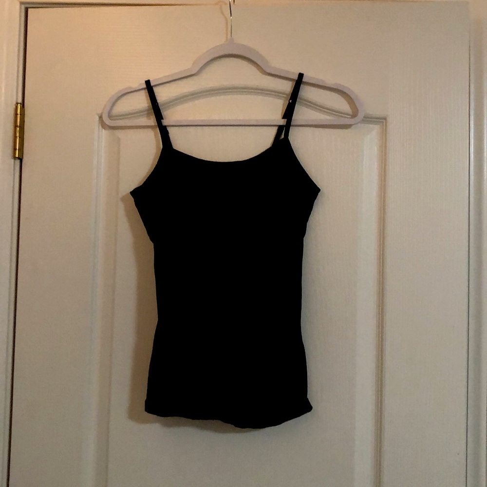 Black Cami Tank Top